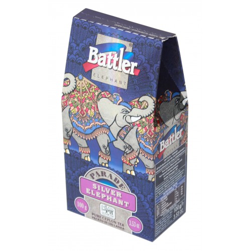 Battler Silver Elephant 100g Loose Tea in Carton Box